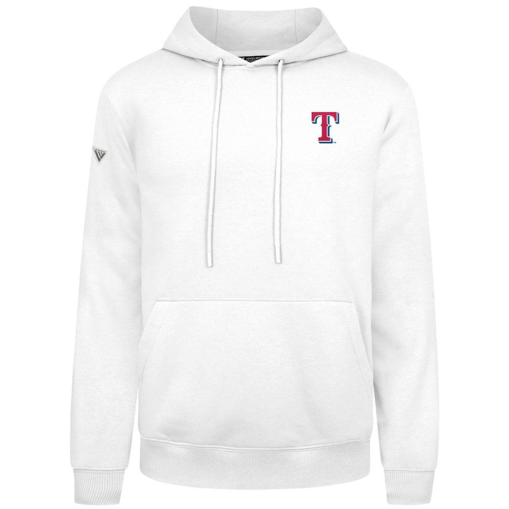 Texas Rangers Levelwear Podium Primary Pullover Hoodie - MLB
