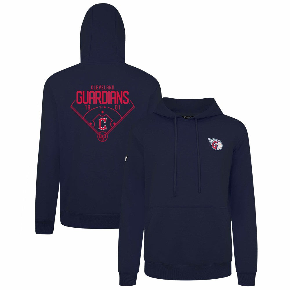 Cleveland Guardians Levelwear Podium Primary Pullover Hoodie - MLB