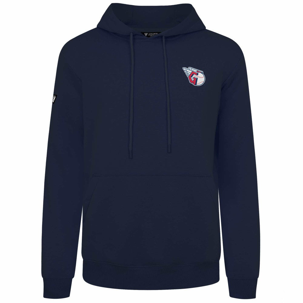 Cleveland Guardians Levelwear Podium Primary Pullover Hoodie - MLB