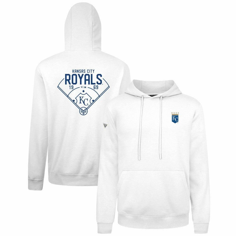 Kansas City Royals Levelwear Podium Primary Pullover Hoodie - MLB