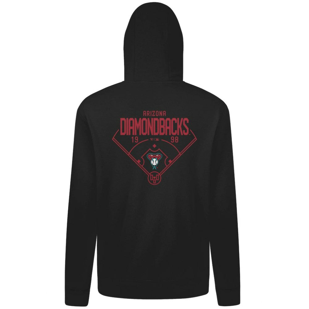 Arizona Diamondbacks Levelwear Podium Primary Pullover Hoodie - MLB
