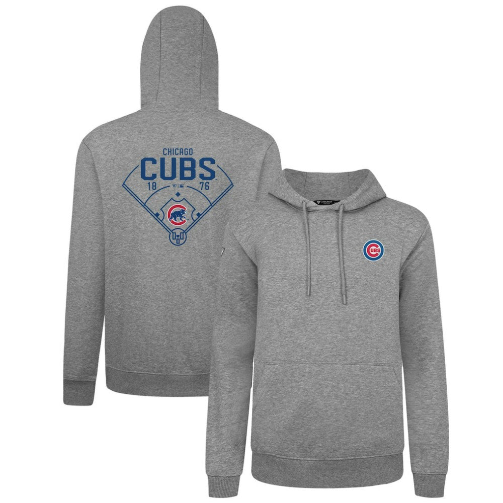 Chicago Cubs Levelwear Podium Primary Pullover Hoodie - MLB