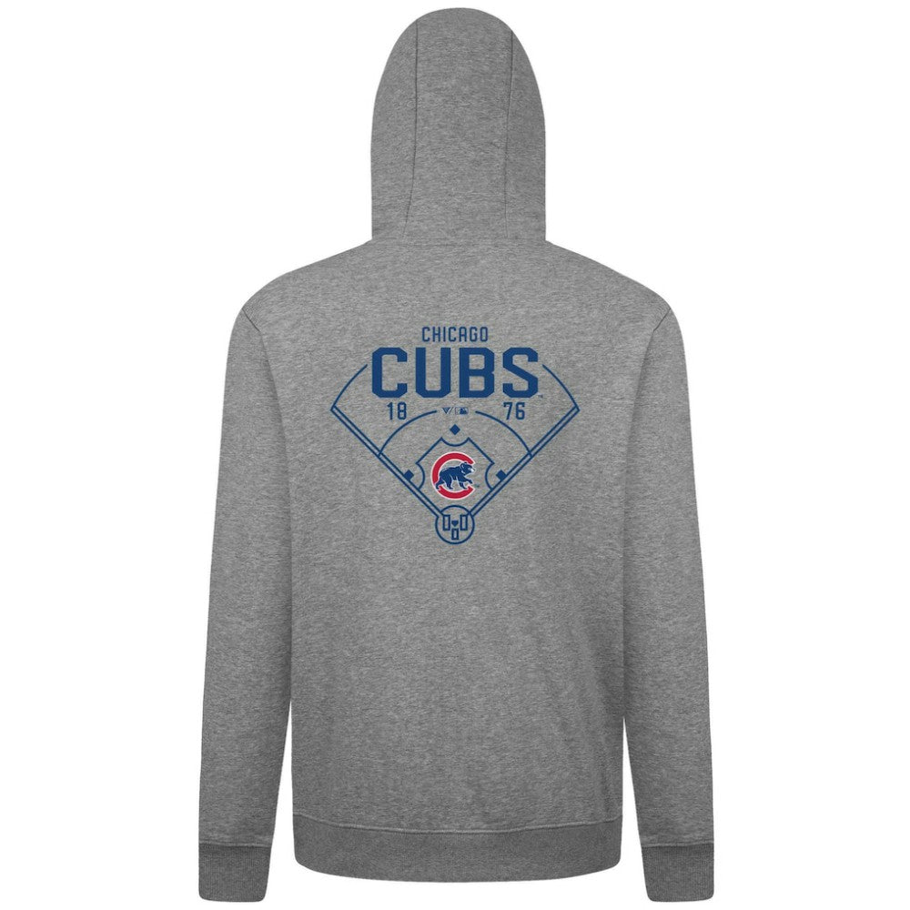 Chicago Cubs Levelwear Podium Primary Pullover Hoodie - MLB