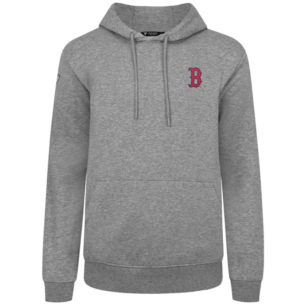Boston Red Sox Levelwear Podium Primary Pullover Hoodie - MLB