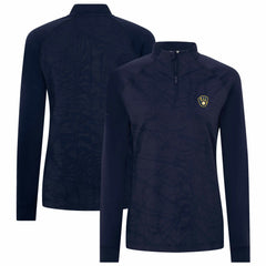 Milwaukee Brewers Levelwear Women's Amethyst Insignia 2.0 Quarter-Zip Jacket - MLB