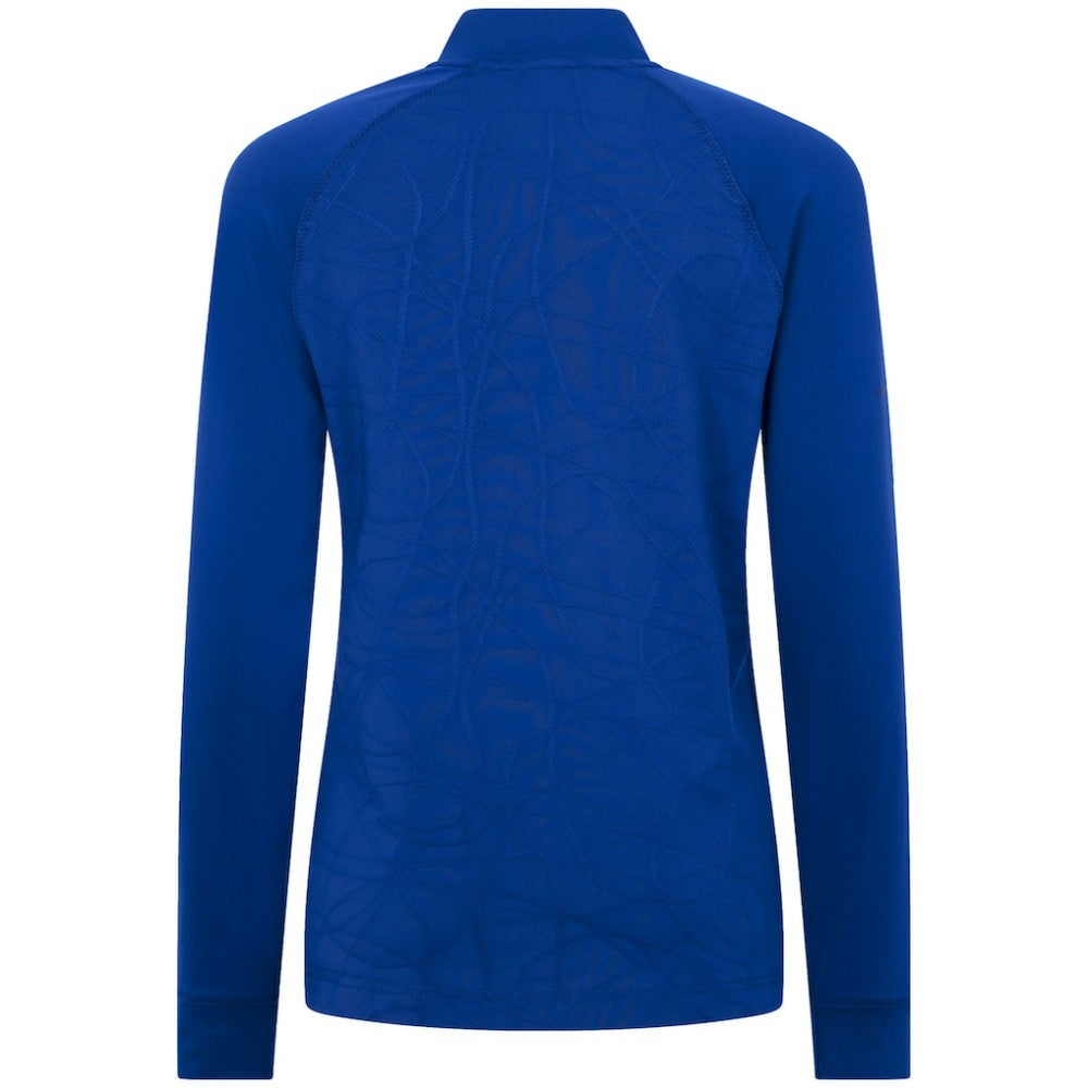 Texas Rangers Levelwear Women's Amethyst Insignia 2.0 Quarter-Zip Jacket - MLB