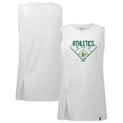 Athletics Levelwear Women's Influx Home Field Tank Top - MLB