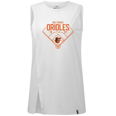Baltimore Orioles Levelwear Women's Influx Home Field Tank Top - MLB