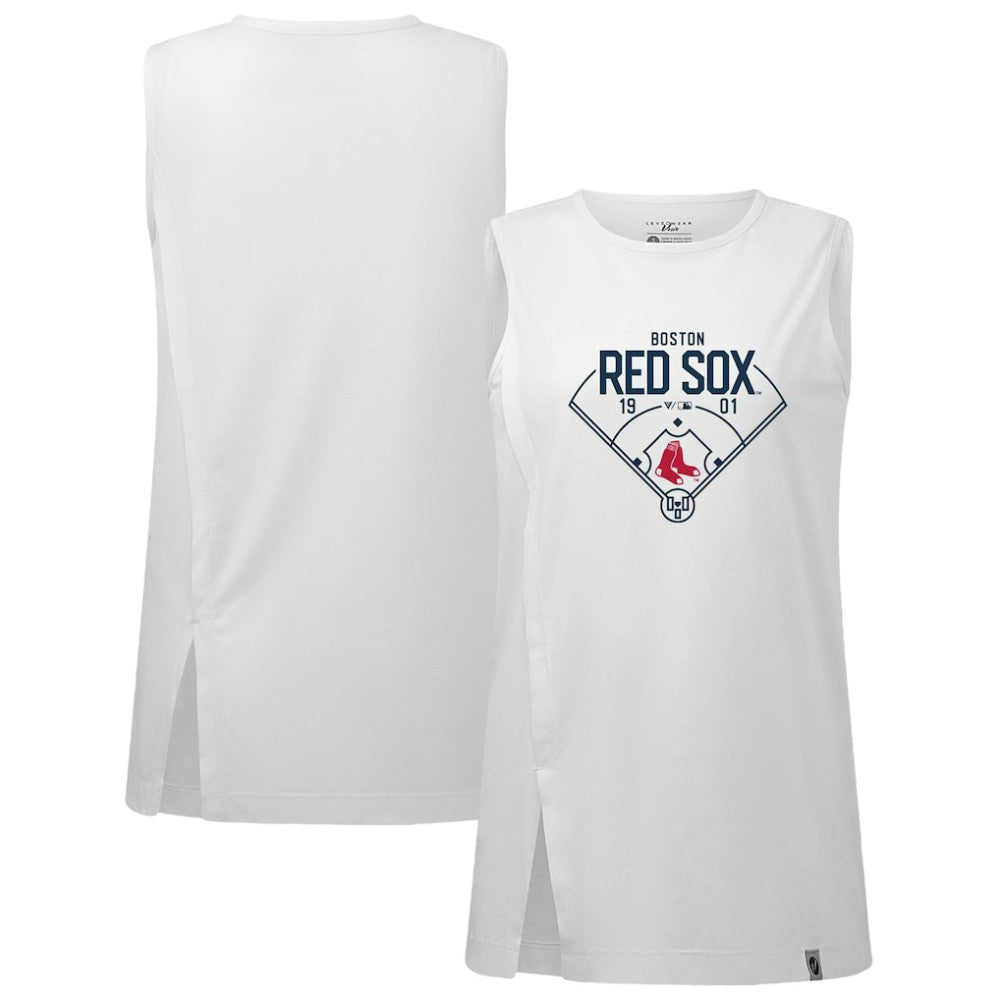 Boston Red Sox Levelwear Women's Influx Home Field Tank Top - MLB