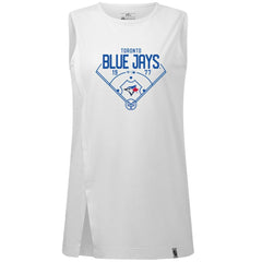 Toronto Blue Jays Levelwear Women's Influx Home Field Tank Top - MLB