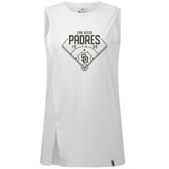 San Diego Padres Levelwear Women's Influx Home Field Tank Top - MLB