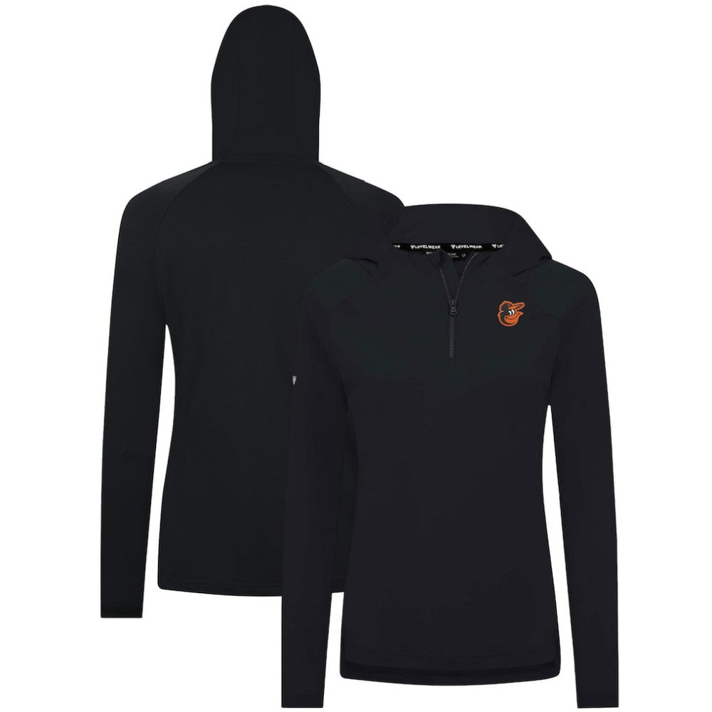 Baltimore Orioles Levelwear Women's Raven Insignia 2.0 Quarter-Zip Jacket - MLB
