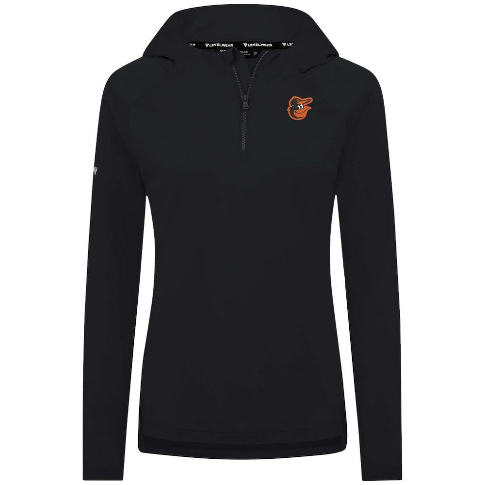 Baltimore Orioles Levelwear Women's Raven Insignia 2.0 Quarter-Zip Jacket - MLB