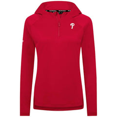 Philadelphia Phillies Levelwear Women's Raven Insignia 2.0 Quarter-Zip Jacket - MLB