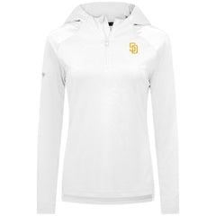 San Diego Padres Levelwear Women's Raven Insignia 2.0 Quarter-Zip Jacket - MLB