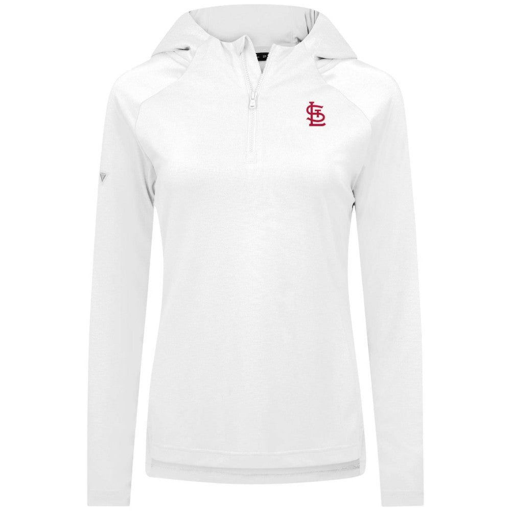 St. Louis Cardinals Levelwear Women's Raven Insignia 2.0 Quarter-Zip Jacket - MLB