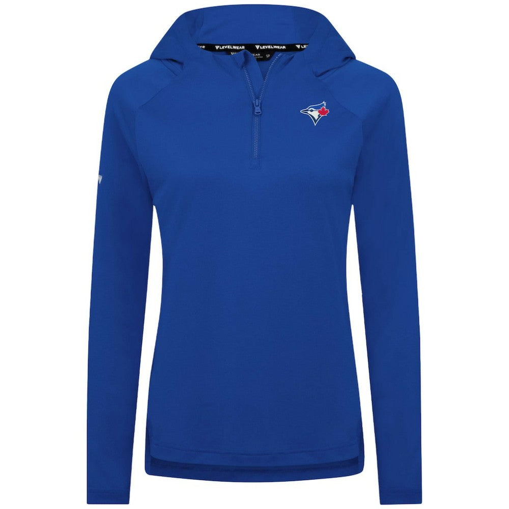 Toronto Blue Jays Levelwear Women's Raven Insignia 2.0 Quarter-Zip Jacket - MLB