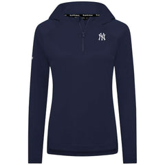 New York Yankees Levelwear Women's Raven Insignia 2.0 Quarter-Zip Jacket - MLB