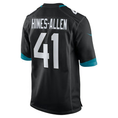 Josh Hines-Allen Jacksonville Jaguars Alternate Game Jersey Black | Nike for Sale