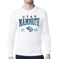 Utah Mammoth Starter Retro Graphic Long Sleeve T-Shirt - White - NHL