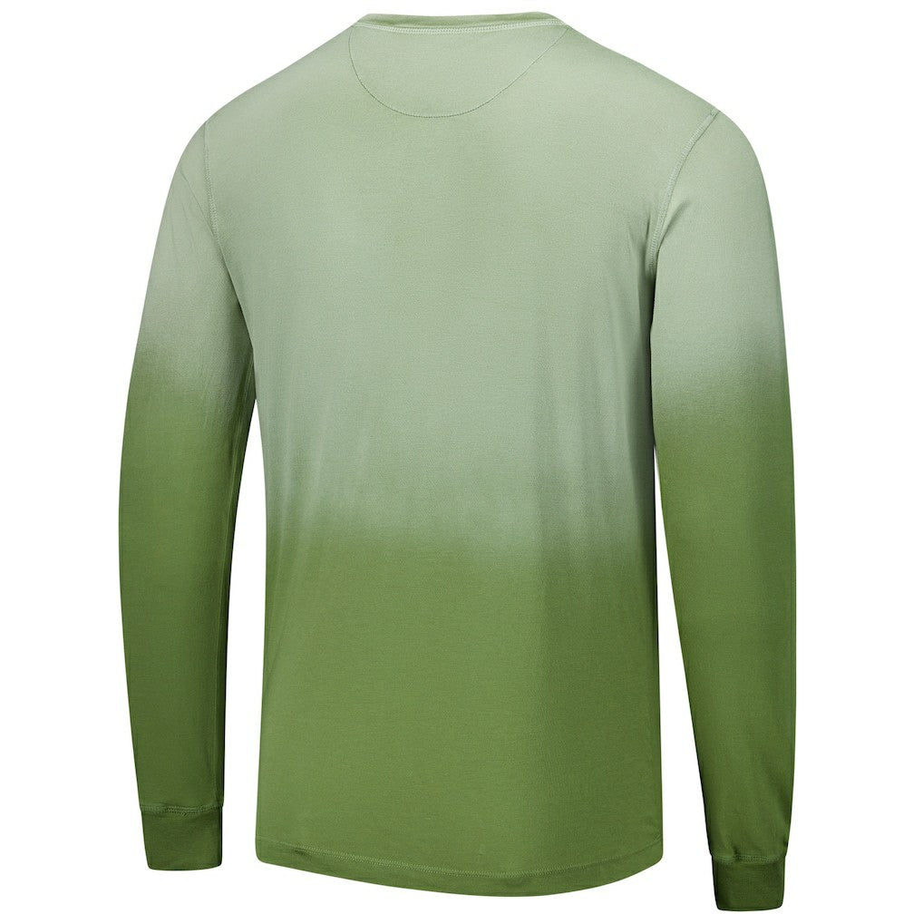 Boston Celtics Sportiqe Unisex Sun Fade Vintage Mohave Long Sleeve T-Shirt Olive - NBA
