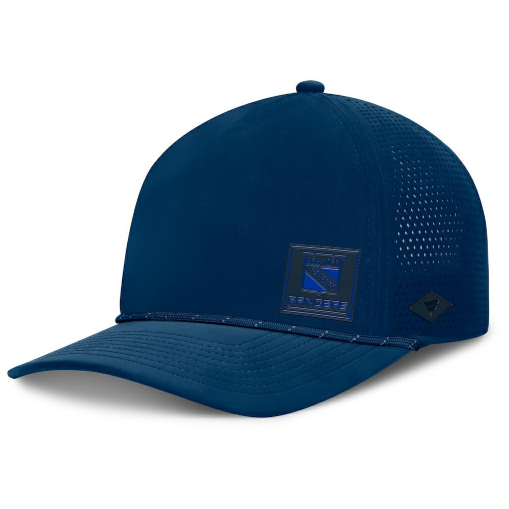 New York Rangers Fanatics Captain Rope Adjustable Hat - Blue - NHL