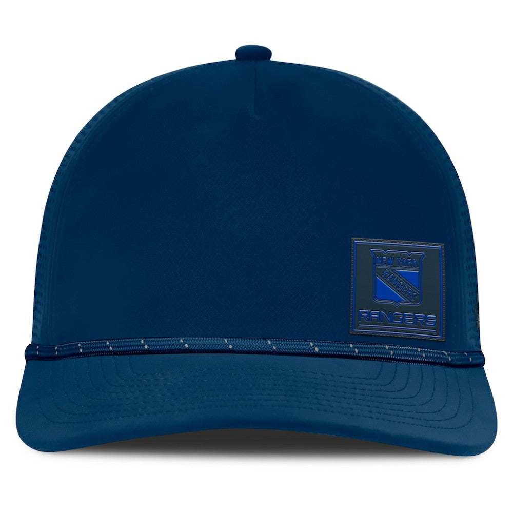 New York Rangers Fanatics Captain Rope Adjustable Hat - Blue - NHL