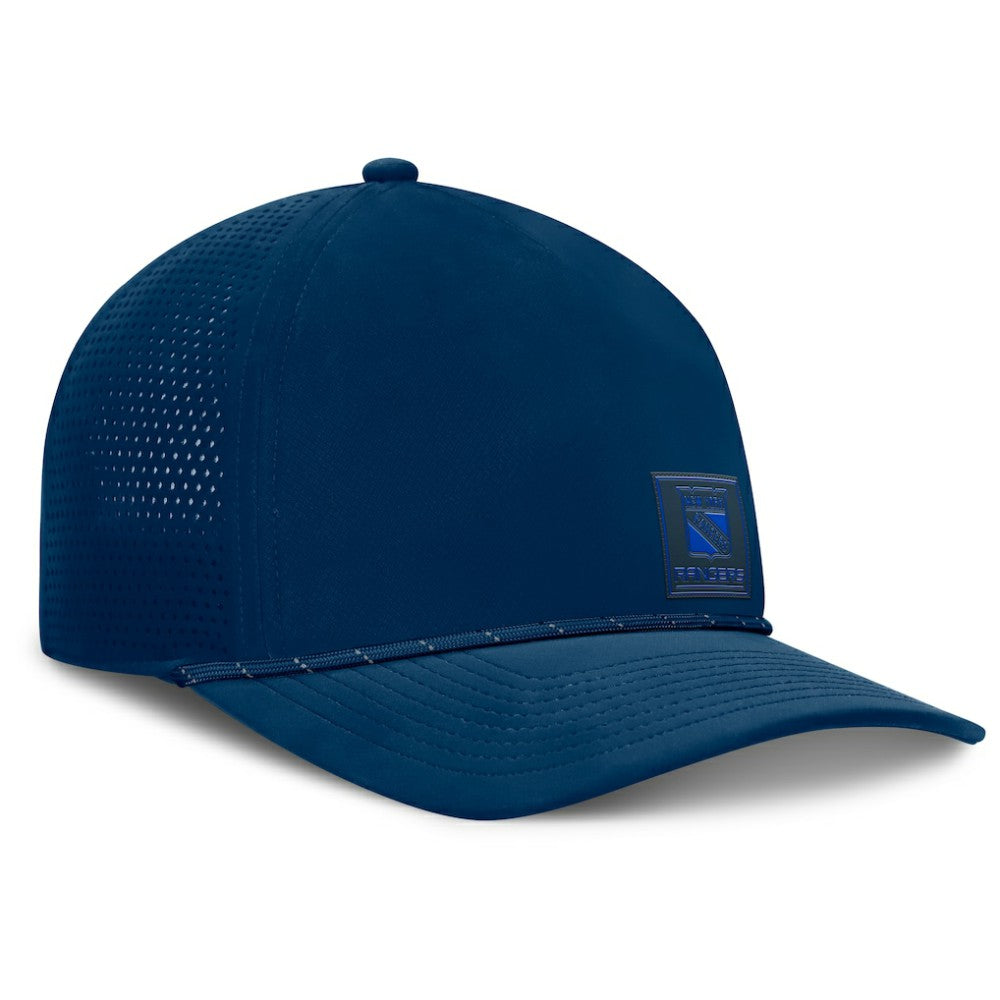 New York Rangers Fanatics Captain Rope Adjustable Hat - Blue - NHL