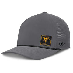 Pittsburgh Penguins Fanatics Captain Rope Adjustable Hat - Gray - NHL