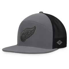 Detroit Red Wings Fanatics Fairweather Adjustable Hat - Charcoal - NHL