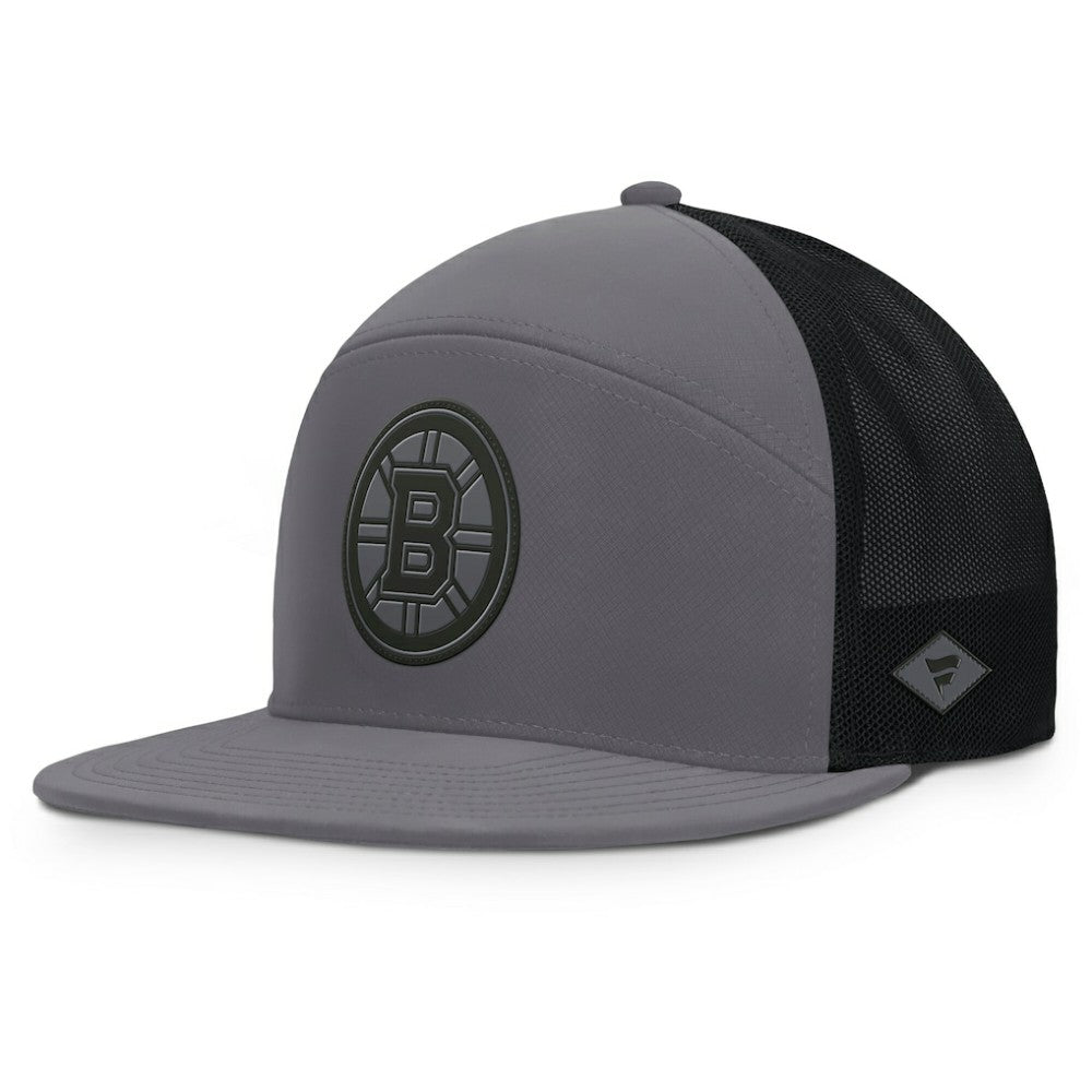 Boston Bruins Fanatics Fairweather Adjustable Hat - Charcoal - NHL