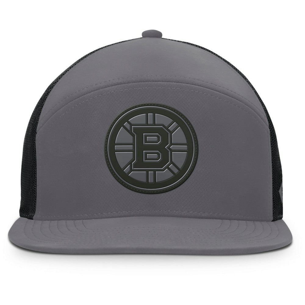 Boston Bruins Fanatics Fairweather Adjustable Hat - Charcoal - NHL