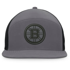 Boston Bruins Fanatics Fairweather Adjustable Hat - Charcoal - NHL