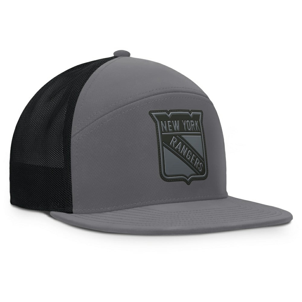 New York Rangers Fanatics Fairweather Adjustable Hat - Charcoal - NHL