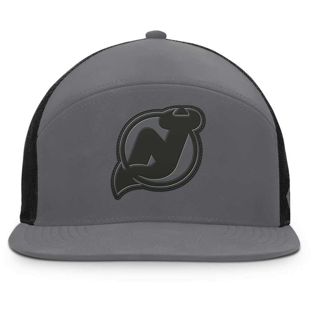 New Jersey Devils Fanatics Fairweather Adjustable Hat - Charcoal - NHL