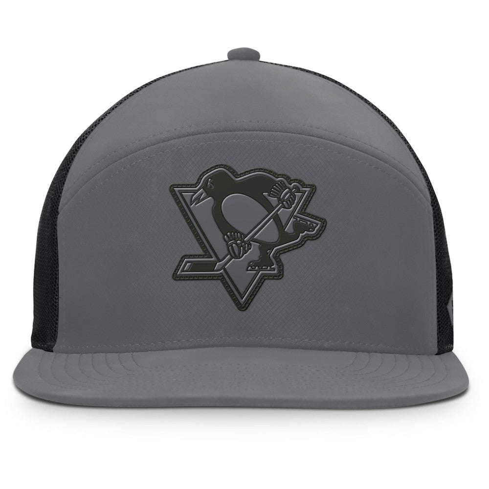 Pittsburgh Penguins Fanatics Fairweather Adjustable Hat - Charcoal - NHL