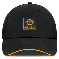 Boston Bruins Fanatics Driver Adjustable Hat - Black - NHL