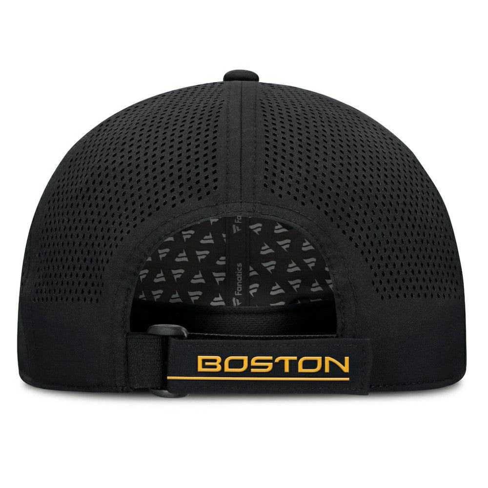 Boston Bruins Fanatics Driver Adjustable Hat - Black - NHL