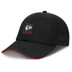 Chicago Blackhawks Fanatics Driver Adjustable Hat - Black - NHL