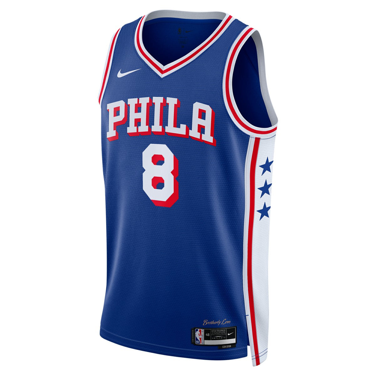 Paul George Philadelphia 76ers Unisex 2024 Offseason Addition Swingman Jersey Royal - NBA