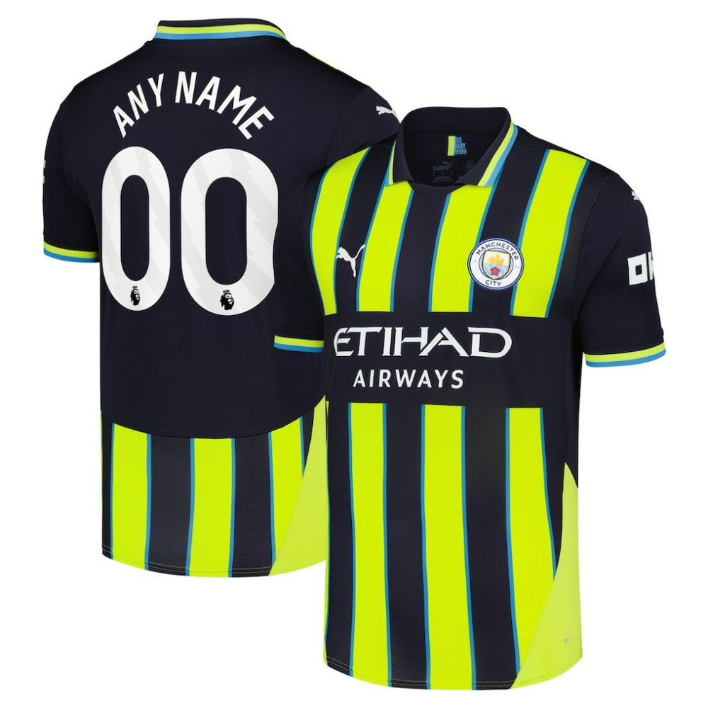 Manchester City 2024/25 Away Replica Custom Jersey Navy | Puma Sale