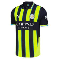 Manchester City 2024/25 Away Replica Custom Jersey Navy | Puma Sale