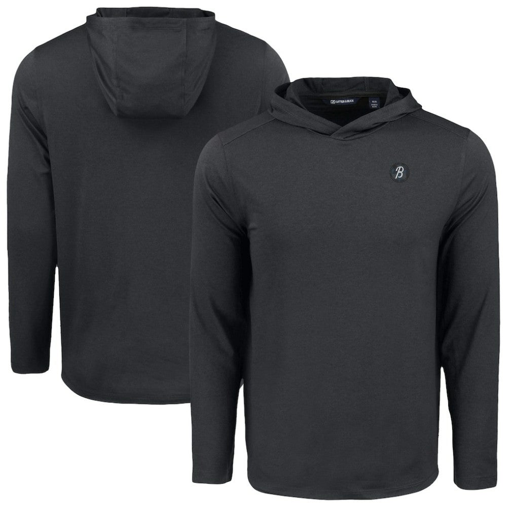 Baltimore Orioles Cutter & Buck Coastline Epic Comfort Recycled Eco Hoodie Long Sleeve T-Shirt - MLB