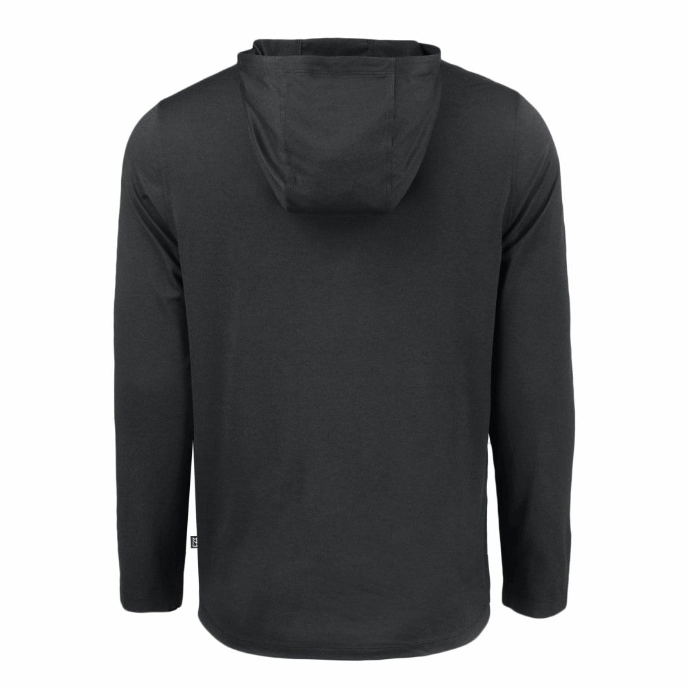 Cincinnati Reds Cutter & Buck Coastline Epic Comfort Recycled Eco Hoodie Long Sleeve T-Shirt - MLB