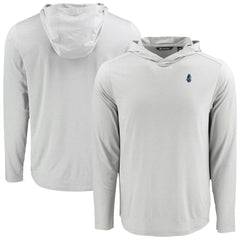 Chicago Cubs Cutter & Buck Coastline Epic Comfort Recycled Eco Hoodie Long Sleeve T-Shirt - MLB