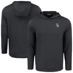 Colorado Rockies Cutter & Buck Coastline Epic Comfort Recycled Eco Hoodie Long Sleeve T-Shirt - MLB