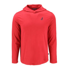 Cleveland Guardians Cutter & Buck Coastline Epic Comfort Recycled Eco Hoodie Long Sleeve T-Shirt - MLB