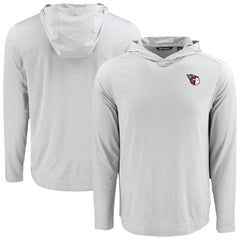 Cleveland Guardians Cutter & Buck Coastline Epic Comfort Recycled Eco Hoodie Long Sleeve T-Shirt - MLB