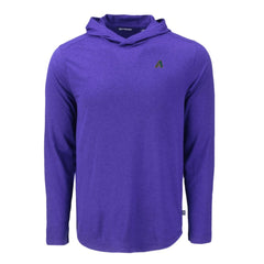 Arizona Diamondbacks Cutter & Buck Coastline Epic Comfort Recycled Eco Hoodie Long Sleeve T-Shirt - MLB