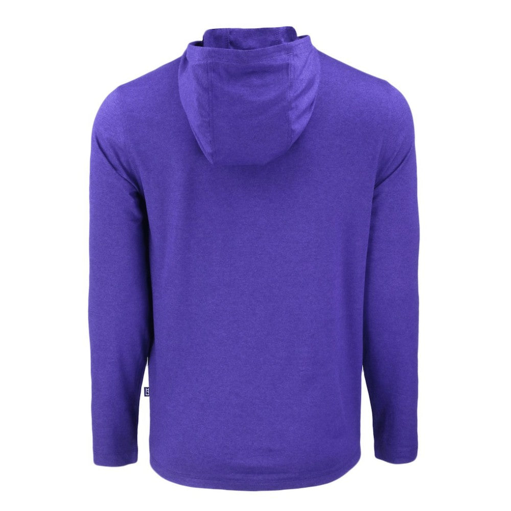 Arizona Diamondbacks Cutter & Buck Coastline Epic Comfort Recycled Eco Hoodie Long Sleeve T-Shirt - MLB